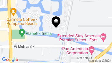 Map of 2202 S Cypress Bend Dr 602, Pompano Beach FL, 33069