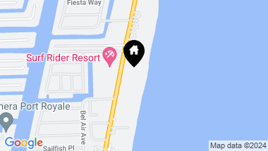 Map of 1460 S Ocean Blvd # 1003, Lauderdale By The Sea FL, 33062