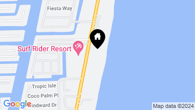 Map of 1440 S Ocean Blvd # 10C, Lauderdale By The Sea FL, 33062