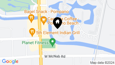 Map of 2320 S Cypress Bend Dr 104, Pompano Beach FL, 33069