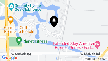 Map of 2205 S Cypress Bend Dr 804, Pompano Beach FL, 33069