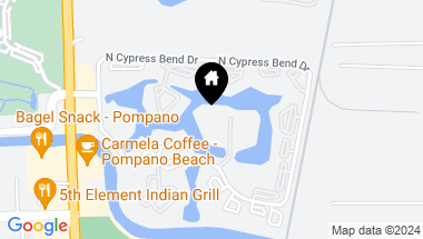 Map of 2217 Cypress Island Dr 505, Pompano Beach FL, 33069