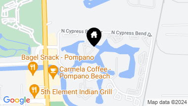 Map of 2238 N Cypress Bend Dr 802, Pompano Beach FL, 33069