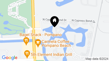Map of 2236 N Cypress Bend Dr 311, Pompano Beach FL, 33069