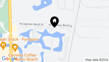 Map of 2222 N Cypress Bend Dr 105, Pompano Beach FL, 33069