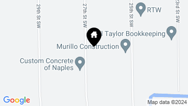 Map of 610 27th ST NW, NAPLES FL, 34120
