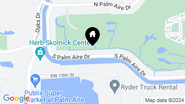 Map of 3151 S Palm Aire Dr 210, Pompano Beach FL, 33069
