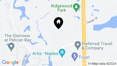 Map of 6551 Ridgewood DR, NAPLES FL, 34108