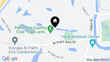 Map of 3600 Oaks Clubhouse Drive 108, Pompano Beach FL, 33069