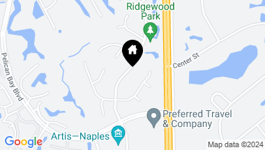Map of 6558 Ridgewood DR, NAPLES FL, 34108