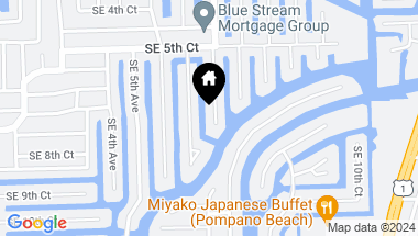 Map of 731 SE 6th Ter, Pompano Beach FL, 33060