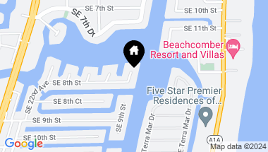 Map of 2586 SE 8th St, Pompano Beach FL, 33062