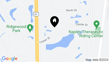 Map of 117 West ST, NAPLES FL, 34108