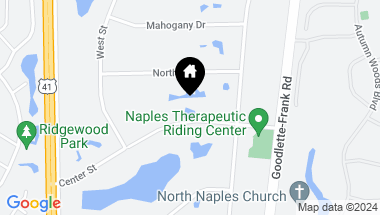 Map of 175 Center ST, NAPLES FL, 34108