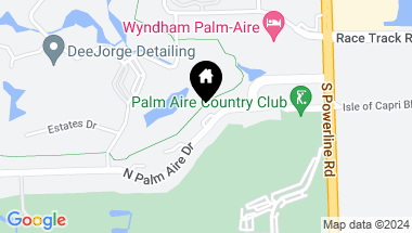 Map of 2801 N Palm Aire Dr 301, Pompano Beach FL, 33069