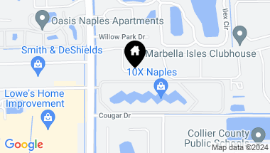 Map of 13387 Silktail DR, NAPLES FL, 34109