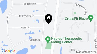 Map of 254 Ridge DR, NAPLES FL, 34108