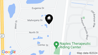 Map of 263 Ridge DR, NAPLES FL, 34108
