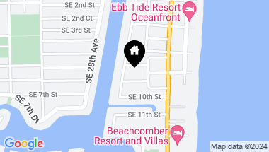 Map of 3209 SE 8 street 780, Pompano Beach FL, 33062