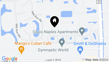 Map of 6650 Palisades AVE, NAPLES FL, 34109