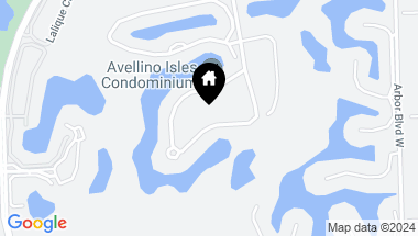 Map of 575 Avellino Isles CIR # 26102, NAPLES FL, 34119