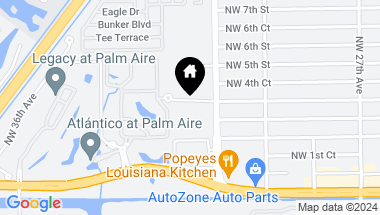 Map of 451 NW 31st Ave, Pompano Beach FL, 33069