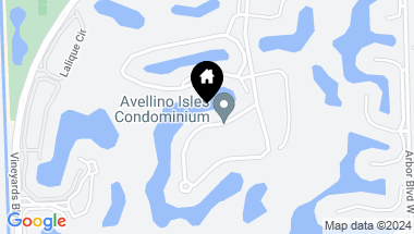 Map of 518 Avellino Isles CIR # 4301, NAPLES FL, 34119
