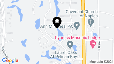 Map of 695 Ardmore LN, NAPLES FL, 34108