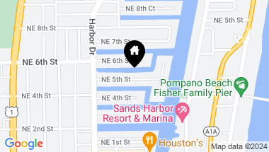 Map of 2731 NE 5 St, Pompano Beach FL, 33062