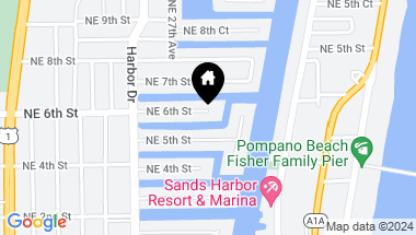Map of 2750 NE 6th St, Pompano Beach FL, 33062