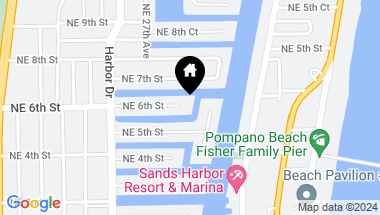 Map of 2770 NE 6th St, Pompano Beach FL, 33062