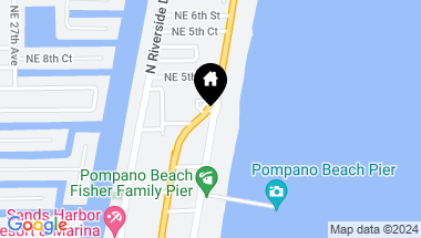 Map of 2581 SE 13th ST., Pompano Beach FL, 33062