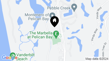 Map of 7515 Pelican Bay BLVD # 9B, NAPLES FL, 34108