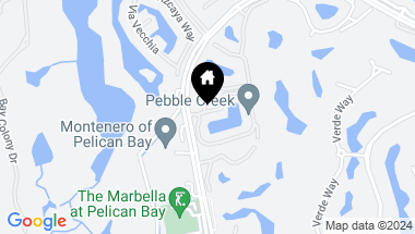 Map of 7606 Pebble Creek CIR # 304, NAPLES FL, 34108