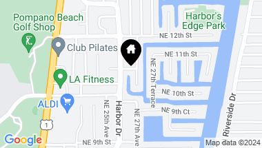 Map of 2690 NE 11th St, Pompano Beach FL, 33062