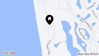 Map of 8231 Bay Colony DR # 1 Unit: Penthouse 1, NAPLES FL, 34108
