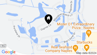 Map of 9057 Whimbrel Watch LN # 202, NAPLES FL, 34109