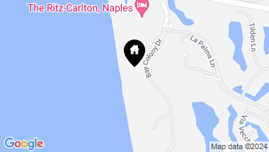 Map of 8477 Bay Colony DR # 802, NAPLES FL, 34108