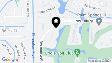 Map of 1650 NW 80th Ave 103, Margate FL, 33063