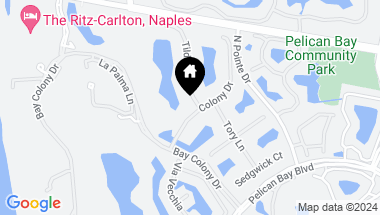 Map of 331 Colony DR, NAPLES FL, 34108