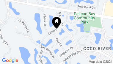 Map of 356 Colony DR, NAPLES FL, 34108