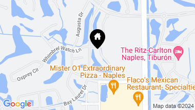 Map of 9209 Troon Lakes DR, NAPLES FL, 34109