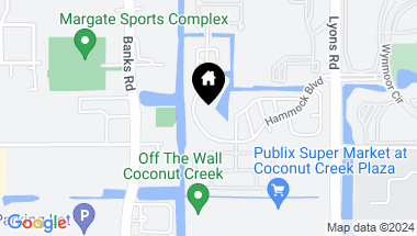 Map of 1713 Hammock Boulevard 201, Coconut Creek FL, 33063