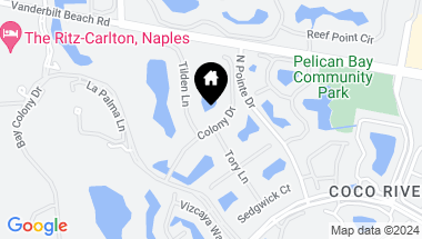 Map of 349 Colony DR, NAPLES FL, 34108