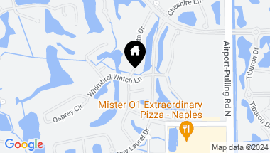 Map of 2546 Augusta DR, NAPLES FL, 34109