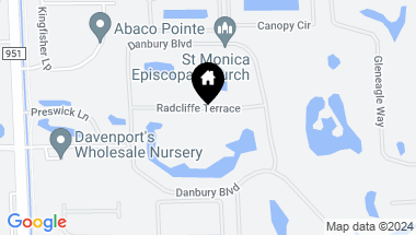 Map of 8468 Radcliffe TER # 202, NAPLES FL, 34120