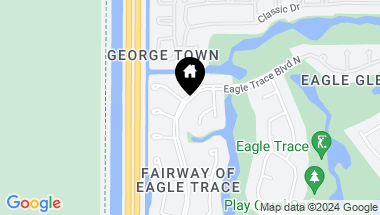 Map of 1841 Eagle Trace Boulevard W, Coral Springs FL, 33071