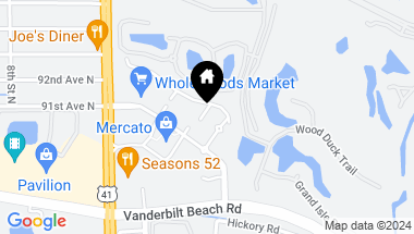 Map of 9176 Mercato LN, NAPLES FL, 34108