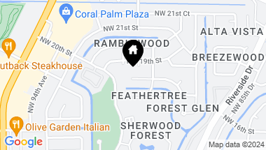 Map of 8845 NW 18th St, Coral Springs FL, 33071