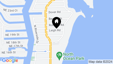 Map of 3410 Leigh Rd, Pompano Beach FL, 33062